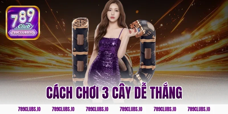 cách chơi 3 cây dễ thắng